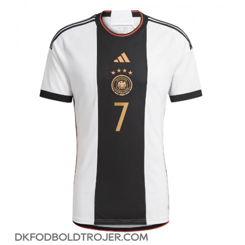 Billige Tyskland Kai Havertz #7 Hjemmebane Fodboldtrøjer VM 2022 Kortærmet
